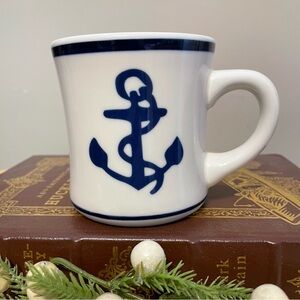 D&D Lines The Navy Blue Collection South Carolina Nautical Anchor Mug
